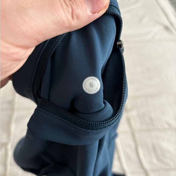 Lululemon Speed Up High-Rise 28″ 5-Pocket Running Tights – Blue Size 6 - Picture 3 of 4